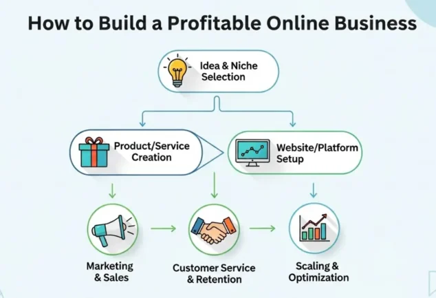 how to build a profitable online business