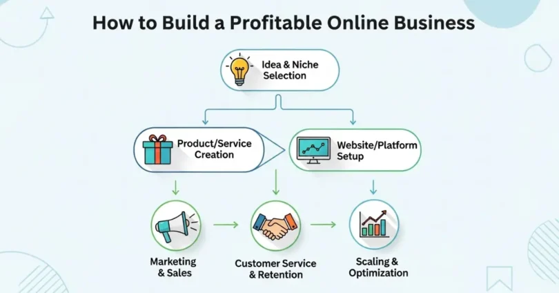 how to build a profitable online business