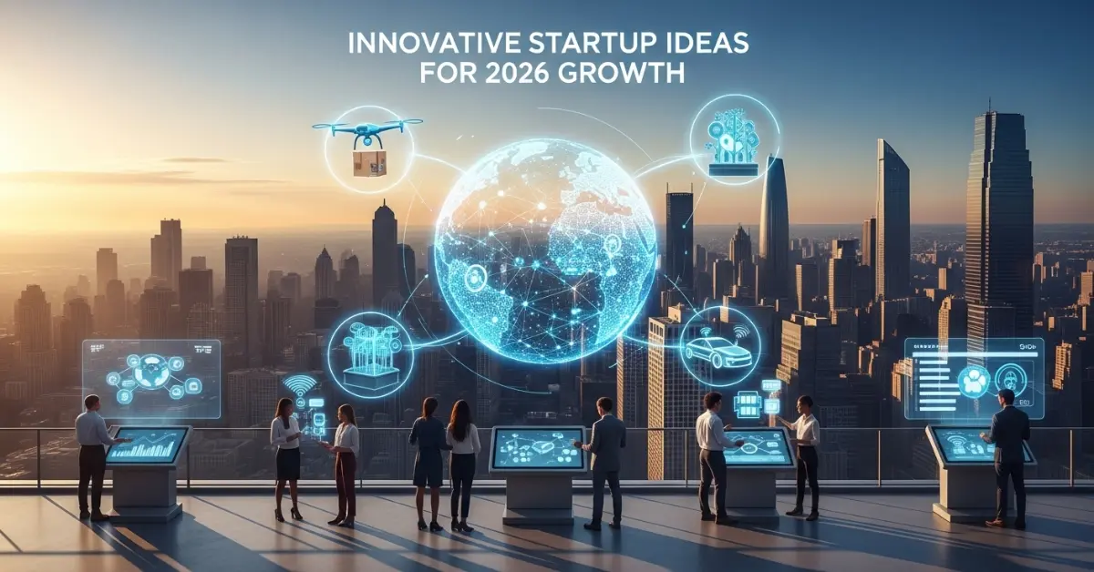 innovative startup ideas for 2026 growth