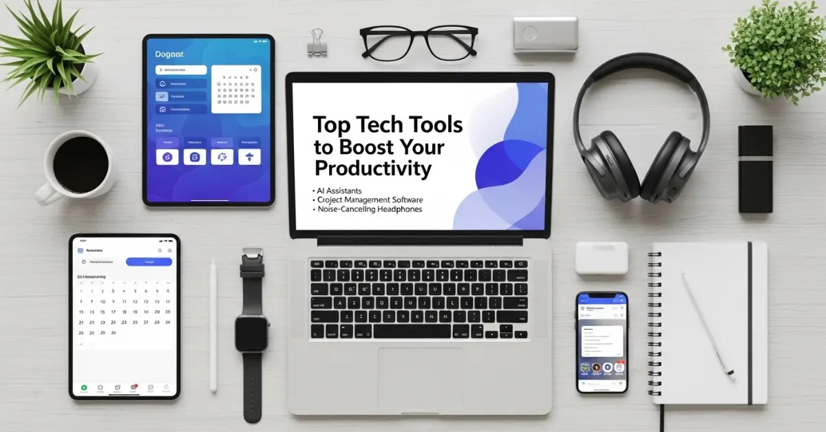 top tech tools to boost your productivity